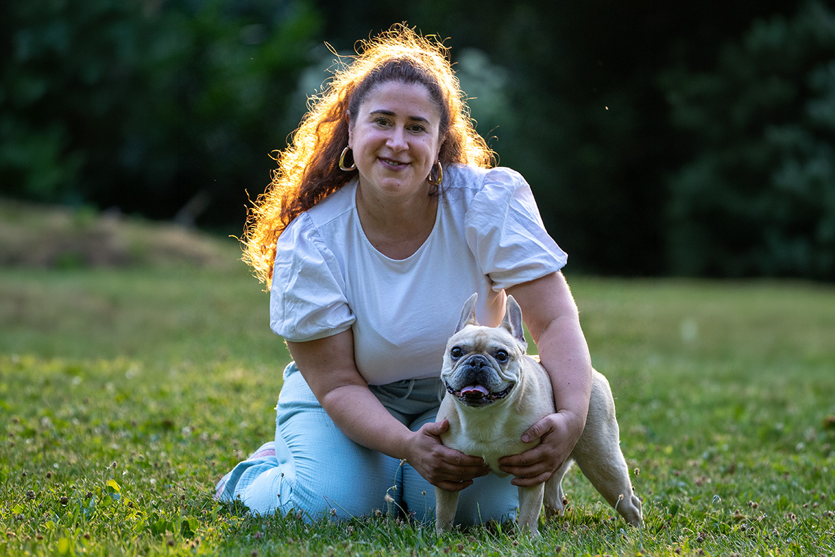 Özlem Ates Özlem Ates mit Carlos © Foto: XXX